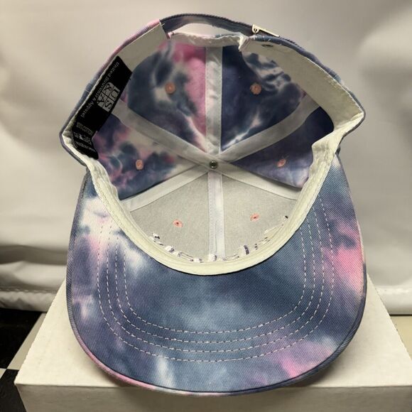 Kalahari Resorts Hat Cap Adjustable Strap Tie Dye Pink & Blue Baseball Hippie - Picture 10 of 12